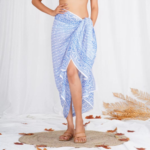 ผ้าซิ่นชายหาดลายพิมพ์มหาสมุทร - Product Image 1