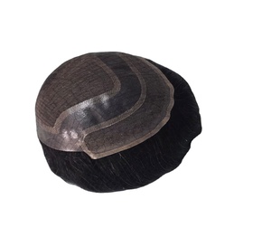 Toupee para Hombre Taz Hair, Peluca de Cabello Humano 100%, Densidad 60%-150%, Cabello Remy Indio, Resistente al Agua, Suave, Ondulado Profundo - Product Image 4