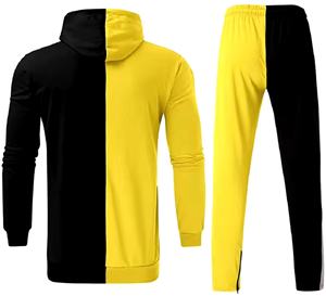 Chándal cálido de invierno con logotipo personalizado de la mejor calidad de fábrica directo, totalmente personalizable, cómodo, estampado de talla grande - Product Image 3