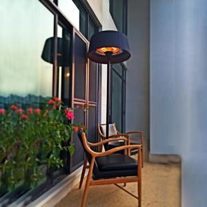 Lámpara de Suelo con Calefacción Infrarroja de 1500W para Patio, Calefacción para Exteriores para un Ambiente Confortable - Product Image 2