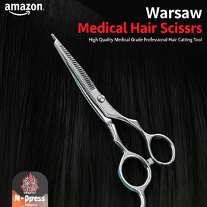 Ciseaux médicaux Warsaw, qualité supérieure, outil de coupe de cheveux professionnel de qualité médicale - Product Image 3