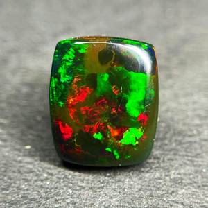 Natural Black Ethiopian Fire <b>Opal</b> Cabochon Gemstone Wholesale Loose <b>Opal</b> For Jewelry Making Stone - Product Image 5