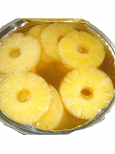 Ananas frais en conserve, en tranches, en anneaux, enrobés de sirop, préservés, Halal, Casher, Doux / Noisette - Product Image 3
