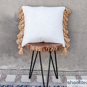 Housse de coussin en coton tissé à la main, vente en gros, personnalisée, moderne, style bohème, pour salon, décoration intérieure, OEM - Product Image 1