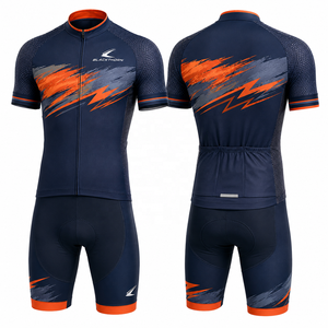Maillot de cyclisme professionnel pour adulte, léger, extensible dans quatre directions, personnalisable, vente en gros, à manches courtes, pour VTT - Product Image 5
