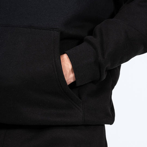 Sweat à capuche personnalisé en gros avec logo, manches longues, en polaire, coupe oversize, respirant, de haute qualité, uni, léger - Product Image 5