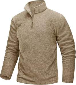 Chaqueta Deportiva Acolchada con Cierre de 1/4, Capa Intermedia para Hombre, Uso Regular en Diferentes Colores, Cremallera Elástica, Manga Larga - Product Image 1