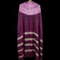 Tissu Kaftan en Soie Modale Pure Shibori Bandhani avec Motif Tie-Dye – Collection de Tissus Ethniques Premium pour la Mode