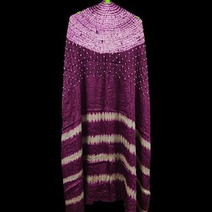 Tissu Kaftan en Soie Modale Pure Shibori Bandhani avec Motif Tie-Dye – Collection de Tissus Ethniques Premium pour la Mode - Product Image 2