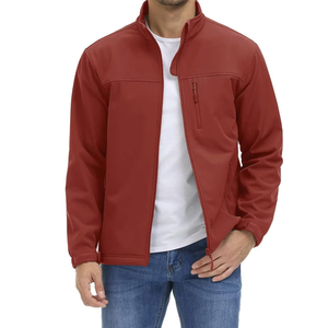Lightweight Men's Softshell Outdoor <b>Jackets</b> <b>Waterproof</b> Windproof <b>Warm</b> for Hiking Camping Sports or Casual Wear - Product Image 2