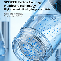 Bouteille Générateur d'Eau Hydrogénée SPE PEM 8000ppb 2026 avec Membrane DuPont Certifiée FDA CE, Cadeau d'Entreprise, Personnalisation de Marque, Faible MOQ