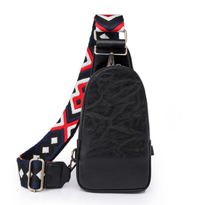 Bolso Bandolera de Piel Sintética para Mujer, Estilo Guitarra, Pequeño, con Correa para el Pecho, para Viajes - Product Image 1