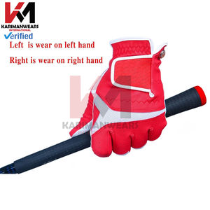 Guantes de Golf Híbridos con Logotipo Personalizado OEM ODM, Palma de Cuero Cabretta Profesional, Alta Adherencia, Antideslizantes, Equipo de Entrenamiento de Golf, Directo de Fábrica - Product Image 5