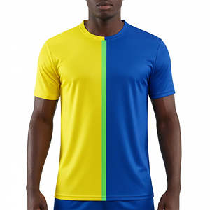 Camisetas de Fútbol Unisex, Diseño Más Reciente 2026, 100% Poliéster de Malla, Secado Rápido, Transpirables, Manga Corta, Cuello en V, Conjuntos Personalizables - Product Image 4