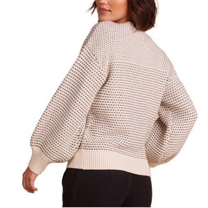 Suéter de Cachemira 100% Jacquard de Manga Larga para Mujer, Estilo Casual, Color Personalizado, Ropa de Invierno, Tejido Antiarrugas y Transpirable - Product Image 2