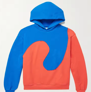 Fabricante de Sudaderas Streetwear para Hombre, Sudadera Personalizada con Bloques de Color, Sudadera Corta, Sudadera Personalizada para Hombre - Product Image 5