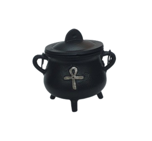 Mini Quemador de Incienso de Latón Estilo Antiguo con Doble Asa, Ecológico, para Sándalo, Terapéutico, Yoga y Alivio del Estrés, Decoración del Hogar - Product Image 5