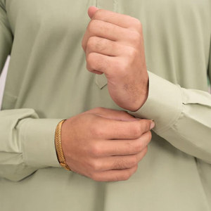 Shalwar Kameez traditionnel pour homme, tissu premium, matière douce et respirante, pour tous les jours et les occasions. - Product Image 3