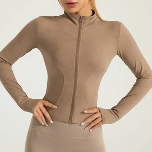 <b>Gym</b> Sport Fitness Women's Solid Front Logo Breathable Quick Dry Workout Yoga Top Shirts Running Sportswear - Product Image 1