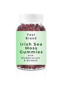 Genuine Quality Bulk Supply Adult Herbal Supplements Irish Sea Moss <b>Gummy</b> Candy Bladderwrack Burdock Immune Energy Support - Product Image 1