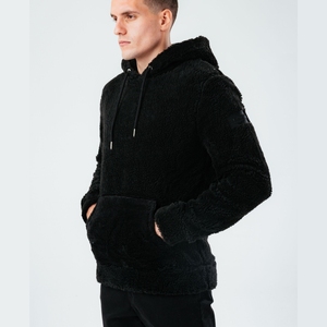 Sudadera con Capucha Personalizada OEM para Hombre, Sudadera de Felpa de Algodón Premium, Estilo Urbano Informal, Talla Grande, Sudadera con Capucha de Felpa Gruesa - Product Image 4