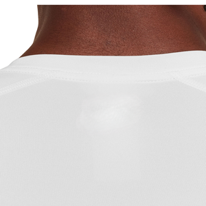 T-shirt à manches longues pour homme, coupe ajustée, blanc, pour vêtements de sport et d'entraînement, extensible, respirant, évacuant l'humidité - Product Image 6