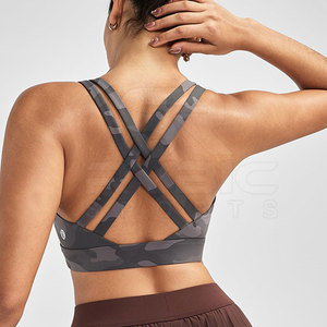 Premium Digital Print Women Sublimation Sports <b>Bra</b> Featuring Lightweight Stretch Material For Gym Training And Activewear - Product Image 3
