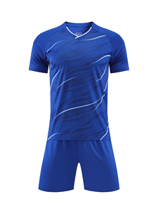 Conjunto de Camisetas de Fútbol Personalizadas para Adultos, Transpirables, de Secado Rápido, 100% Poliéster, Impresión Digital, Manga Corta, Corte Ajustado - Product Image 6