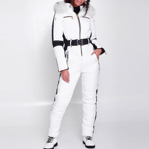 ชุดกันลมสำหรับผู้หญิงคุณภาพสูง กันน้ำ 10,000 มม. ระบายอากาศได้ดี เป็นมิตรกับสิ่งแวดล้อม เหมาะสำหรับกีฬาวิ่ง ลู่วิ่ง สโนว์บอร์ด และสกี - Product Image 4