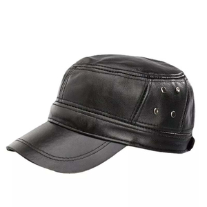 Custom Embroidery Logo Sporty <b>Baseball</b> Leather <b>Caps</b> Promotional 6-Panel Snapback Breathable Waterproof Unisex High Quality - Product Image 5