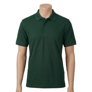 Camiseta Polo Deportiva de Golf Personalizada de Fábrica para Hombre, con Logotipo Bordado, Camiseta Polo de Algodón para Hombre, Elegante, Fabricación OEM - Product Image 1