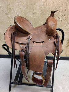 Selle Western en cuir véritable de taille personnalisée selles de cheval en cuir véritable selle de course anglaise disponible à bas prix - Product Image 4