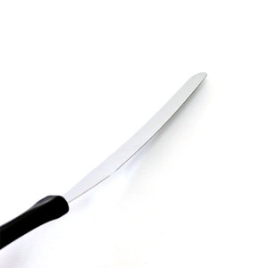 Espátula Mini de Acero Inoxidable de Grado Alimenticio, 22 cm, Hoja Delgada Flexible, Recta y Curva, Resistente al Óxido, Fácil de Limpiar, Herramienta para Pasteles K-Food - Product Image 3
