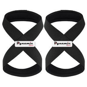 Correas de Neopreno y Algodón con Forma de Figura 8, Ajustables, Ecológicas y Ligeras, Soporte para Muñeca para Levantamiento de Pesas - Product Image 4