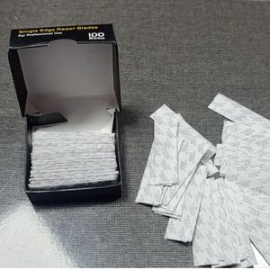 Cuchillas de afeitar de un solo filo JRL, paquete de 100, acero inoxidable alemán para uso profesional en peluquerías - Product Image 4