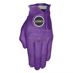 Gants de golf en cuir pour hommes, main gauche et droite, doux, respirants, en peau de mouton pure, accessoires de golf pour hommes - Product Image 4