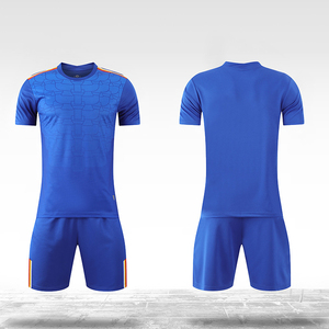 Maillot de football bleu clair pour homme avec impression du nom du joueur, sublimation, évacuation de l'humidité, manches courtes, short marine 2027, football américain - Product Image 3