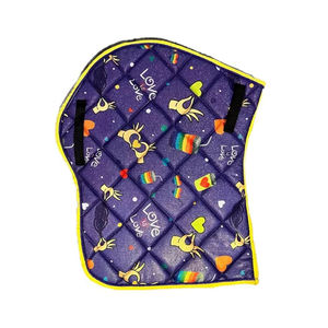 Tapis de selle pour chevaux, pour l'équilibre équestre, haute élasticité et antidérapant, avec trous respirants - Product Image 5