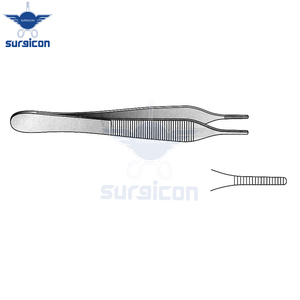 Pinzas Hudson-Ewald de 12 cm / 4-3/4 Pulgadas, Instrumento Quirúrgico de Acero Inoxidable para Manipulación Precisa de Tejidos en Cirugía General - Product Image 4
