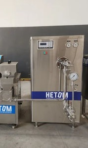 Máquina profesional para helados, homogeneizador, sistema de emulsificación de alta presión para líneas de procesamiento de lácteos y crema a pequeña escala - Product Image 6