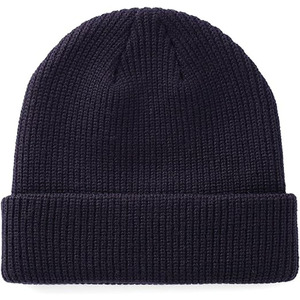Bonnet d'hiver chaud classique pour homme avec logo personnalisé, en acrylique tricoté, avec revers, pour usage quotidien - Product Image 1