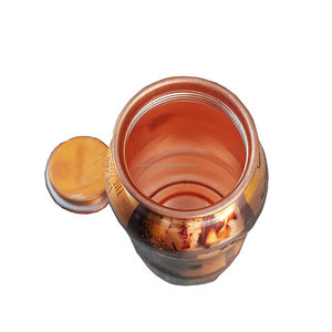 Premium Seamless Hammered Copper Water <b>Bottle</b> 34oz Eco Friendly Drinkware OEM ODM Supplier - Product Image 4