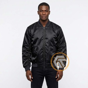 High Quality Omega Satin Silk Shell <b>Covered</b> <b>Button</b> Closure Customized Breathable Embroidery Greek Treasures Varsity Stand Collar - Product Image 3