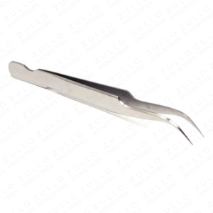 Unique S Shape Stainless Steel Eyelash Tweezers Silver Volume Isolation Lash Tweezers OEM Private Label Precision <b>Tool</b> - Product Image 5