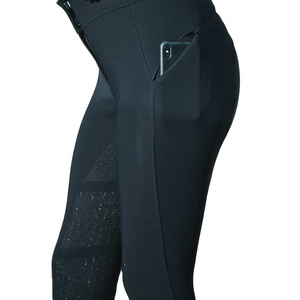 Culotte équestre extensible, pantalon Jodhpurs anti-empilage, fabrication de vêtements d'équitation pour femmes, meilleure vente - Product Image 3