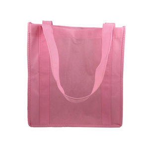 กระเป๋าผ้าแคนวาสขนาดใหญ่ ผ้าหนา ใช้ซ้ำได้ สำหรับใส่ของช้อปปิ้ง ดีไซน์ก้นกว้าง - Product Image 1