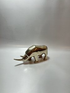 Figura de Delfín de Metal Dorado, Estatua de Animal Acuático, Escultura Moderna para Mesa, Decoración para el Hogar - Product Image 4