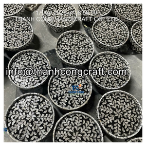 Auténtica BANDEJA DE NÁCAR de lujo para interiores modernos y hogares decorativos con diseños únicos de BANDEJA CON INCRUSTACIONES DE PERLAS - Product Image 6