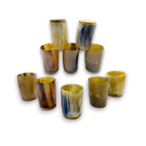 Verre à boire en corne de buffle de haute qualité, personnalisable, style Viking, avec logo personnalisé par A N International - Product Image 1