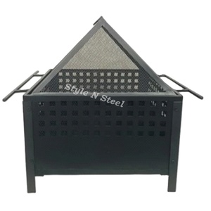 Brasero Clásico con Pintura Resistente al Calor, Diseño Independiente, para Leña/Carbón, para Exteriores y Barbacoa - Product Image 1